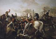 Pierre Gautherot Napoleon Ier, blesse au pied devant Ratisbonne, est soigne par le chirurgien Yvan, 23 avril 1809 Germany oil painting artist